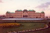 Austria / sterreich -  Vienna: the belvedere - architect Johann Lukas von Hildebrandt (photo by M.Torres)