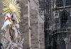 Austria / sterreich - Vienna / Wien: St Sthephen's Cathedral - detail / Stephansdom (photo by J.Kaman)