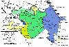 map of the Azerbaijan People's Democratic Republic - 1918-20 (by Karabakh.org)