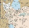 Azeri provinces in Iran - South Azerbaijan / Guney Azerbaycan - xarita