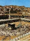 The Hajj: Ramadan - pilgrims at the Kaaba in Mecca
