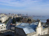Azerbaijan - Baku: view from the Maiden's tower (Giz Galasi) towards Neftchilar avenue - photo by N.Mahmudova