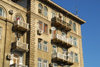 Azerbaijan - Baku: Monolit, a massive Soviet apartment block built in the 1940s - architect: Konstantin Ivanovich Senchikhin - photo by M.Torres