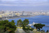 Azerbaijan - Baku: over the harbour and the marina - photo by M.Torres