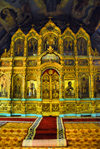 Azerbaijan - Baku: Russian Orthodox Church of Archangel Michael - iconostasis - Pskov style - oldest surviving Orthodox church in Baku - photo by Miguel Torres