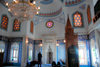 Azerbaijan - Baku: Martyrs mosque - interior - men praying - Martyrdoom Mosque - religion - Islam - photo by Miguel Torres