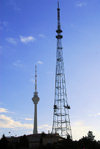 Azerbaijan - Baku: radio tower and TV tower (photo by M.Torres)