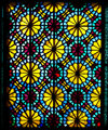 Sheki / Shaki - Azerbaijan: Sheki Khans' palace - Azeri stained glass work - shebeke - Khansarai - photo by N.Mahmudova