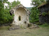 Azerbaijan - Lekit - Yeddi Kilisa - seven churches - apse - ruins of the monastic complex - photo by F.MacLachlan