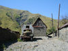 Azerbaijan - Saribash - village scene - rusting truck - photo by F.MacLachlan