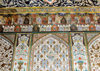 Sheki / Shaki - Azerbaijan: Sheki Khans' palace - intricate decoration - muqarnas - Khansarai - photo by N.Mahmudova