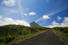 Azores / Aores - Pico - Ponta do Pico - Pico mountain: road - photo by A.Dnieprowsky