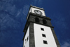 Azores / Aores - So Miguel - Ponta Delgada: So Sebastio church - bell tower / torre da igreja de So Sebastio - Igreja Matriz de Ponta Delgada - photo by A.Dnieprowsky