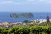 Azores / Aores - Vila Franca do Campo: Vila islet - Ilhu da Vila - from the hills - photo by A.Dnieprowsky