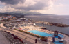 Azores - Ponta Delgada: Swimming pools and Marina / piscinas e marina (zona oriental da av. Infante Dom Henrique) - photo by M.Durruti