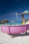 36 Bahamas - Half Moon Cay - Children's playground at Half Moon Cay, Bahamas beach (photo by David Smith)