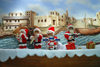 Bahrain - Al Muharraq island: musical Santa Klaus - Bahrain International Airport - photo by W.Allgower