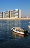 Manama, Bahrain: Reef Island, Porta Reef developent - view from the fishing harbour - photo by M.Torres