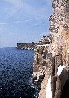Menorca: Cala en Porter - Cova d'en Xoroi - cliff cave (photo by Tony Purbrook)