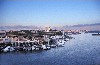 Menorca: Ma / Mahon - dawn over the city (photo by Tony Purbrook)