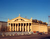 Minsk: classical Greek - Trade Unions' Palace of Cukture - architect V. Ershov (photo by Miguel Torres)