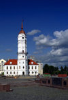 Mogilev, Mahilyow Voblast, Belarus: the 'Ratusha', the old town hall has been restored - photo by A.Dnieprowsky