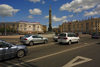 Minsk, Belarus: traffic and Victory square - photo by A.Dnieprowsky