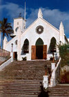 Bermuda - St. George: St Peter's Church, the oldest continually used Anglican church in the Western hemisphere - Historic Town of St George - Unesco world heritage site - photo by G.Frysinger