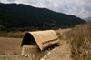 Bhutan - Bumthang valley - hut in the fields, outside Kurjey Lhakhang - photo by A.Ferrari