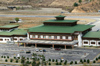 Bhutan - Paro: main building of Paro airport - PBH - landside - photo by A.Ferrari