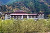 Bhutan - Thimphu - South Asian Association for Regional Cooperation - SAARC building, outside the Trashi Chhoe Dzong - photo by A.Ferrari