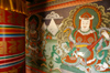Bhutan - two guardians of the four directions, in Chimi Lhakhang monastery - photo by A.Ferrari