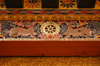 Bhutan - wheel of life - wood carvings, in the Punakha Dzong - photo by A.Ferrari