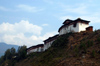 Bhutan - Wangdue Phodrang Dzong - from below - photo by A.Ferrari