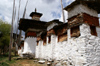 Bhutan - Mani wall and chortens, near the Ugyen Chholing palace - photo by A.Ferrari
