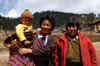 Bhutan - Shingkhar - Bhutanese women with a baby - photo by A.Ferrari