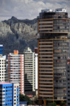 La Paz, Bolivia: Torre de las Americas in Isabel La Catlica Square - Av. Arce - Sopocachi - photo by M.Torres