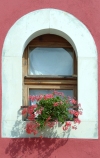 Bosnia-Herzegovina - Mostar: window box (photo by Jordan Banks)