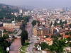 Bosnia-Herzegovina - Sarajevo:  both banks of the Miljacka river (photo by J.Kaman)