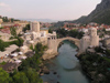 Mostar: gazing at the river Neretva - bridge - unesco world heritage site (photo by J.Kaman)