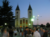 Bosnia-Herzegovina - Medugorje: St James church at night (photo by J.Kaman)