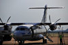 Gaborone, South-East District, Botswana: Sir Seretse Khama International Airport - Air Botswana ATR 42-500 - twin-turboprop regional airliner - photo by M.Torres