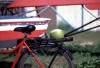 Brazil / Brasil - Maragoji (Alagoas): bike with coconut / bicicleta com coco - photo by F.Rigaud