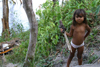 Brazil / Brasil - Urubu river: indian girl - garota Aruaque (photo by N.Cabana)