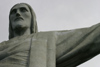 Brazil / Brasil - Rio de Janeiro: Corcovado - Jesus  Christ the Redeemer statue -  Art Deco-style statue designed by architect Paul Landowsky / estatua do Cristo Redentor - Corcovado - photo by N.Cabana