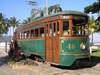 Brazil / Brasil -  Santos - SP: old tram / velho bonde - 42, para Santos - photo by Captain Peter