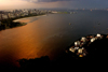 Rio de Janeiro, RJ, Brasil / Brazil: Botafogo bay - view from Urca hill / baa de Botafogo - vista do Morro da Urca - photo by L.Moraes