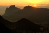 Rio de Janeiro, RJ, Brasil / Brazil: sunset in Gavea Stone - Tijuca forest / pr do sol na Pedra da Gvea - Floresta da Tijuca - photo by L.Moraes