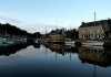 Brittany / Bretagne - Dinan (Ctes-d'Armor dep.): reflection - river Rance (photo by Rui Vale de Sousa)