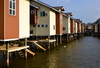 Bandar Seri Begawan, Brunei Darussalam: modern palafittes - Kampung Ayer water village - photo by M.Torres